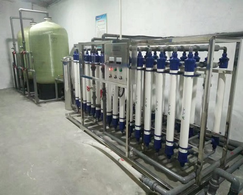 超濾設備的正沖洗和反沖洗流程-藍膜