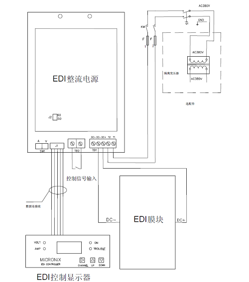 麥克尼斯edi電源mxd-5調試說明書