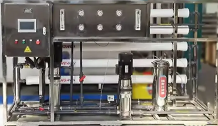 二級(jí)反滲透設(shè)備工藝設(shè)計(jì)流程-藍(lán)膜